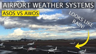 ATIS vs ASOS vs AWOS  AvGeek Brief  Weather Reporting Systems [upl. by Atinav961]