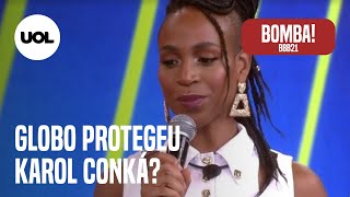 BBB 21 Karol Conká estava equilibrada para quem está cancelada analisa Fefito  Bomba [upl. by Lion23]