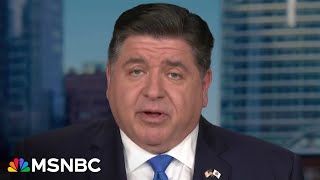 ‘Everyone is under attack’ Illinois Governor JB Pritzker sounds the alarm on the cuts from DOGE [upl. by Tessil]