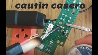 como hacer cautin soldador casero de 5V [upl. by Geoff]