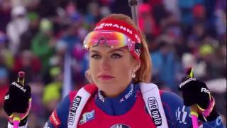 Biathlon World Cup 2016 Nove Mesto  Womens 125km Mass Start race [upl. by Hillier]