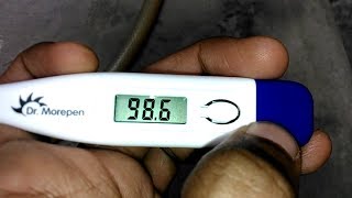 Digital Thermometer Celsius C° to Fahrenheit F°  unboxing  how to use [upl. by Warfield]