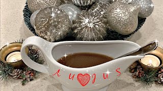 HOMEMADE AU JUS SAUCE RECIPE AU JUS FOR PRIME RIB  KETO AU JUS RECIPE HOW TO MAKE AU JUS SAUCE [upl. by Kimberley]