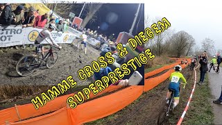 CYCLOCROSS RACING IN BELGIUM RACE 2 HAMME amp DIEGEM [upl. by Adaven]