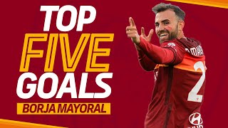 BORJA MAYORAL  TOP 5️⃣ GOALS SO FAR [upl. by Aneerhs]