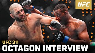 Jiří Procházka Octagon Interview  UFC 311 [upl. by Tati610]