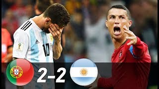 Portugal vs Argentina 22  All Goals amp Extended Highlights Last Matches [upl. by Gerek290]