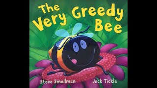 Story timeReadAloud The Very Greedy Bee with sounds and animation [upl. by Aiuqcaj]