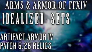 Idealized Artifact Armor FFXIV Patch 525 [upl. by Nivart239]