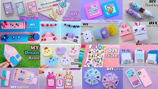 21 EASY CRAFT IDEAS  School Craft Idea  DIY Origami Craft  School hacks  Paper mini gift idea [upl. by Asle709]