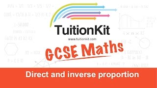 Direct and Inverse Proportion [upl. by Emilia]