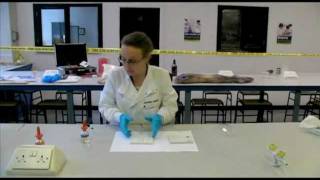 Forensic Science analysis of drugs using colour tests [upl. by Ahsetel]