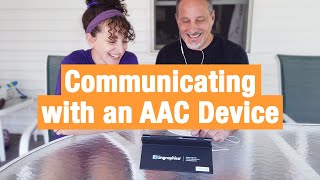 Communicating with An AAC Device [upl. by Adah510]