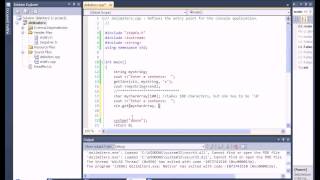 C Tutorial  Delimiters [upl. by Yrocal129]