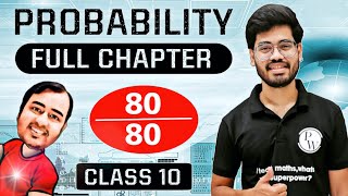 Probability  Complete Chapter in 1 Shot  Class 10  NCERT  Udaan [upl. by Nap]