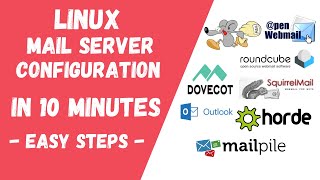 Linux Mail Server Configuration in 10 minutes [upl. by Aerdnahs]