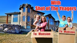 We Pretend to Send Ourselves to a Mansion skit Shot of the Yeagers VS Kids Fun TV Colab [upl. by Mulford451]