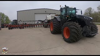 Fendt 1050 Tractor and 36 Row White Planter Walk Around [upl. by Peg]