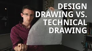 Design Drawing vs Technical Drawing [upl. by Chilson]