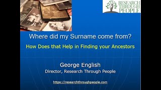 Find out where surnames originate [upl. by Ahsinnod]