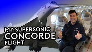 My Ultimate Flight  Flying the Supersonic Concorde [upl. by Yrocal]