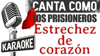 Los Prisioneros  Estrechez de Corazón con letra karaoke [upl. by Chevalier]