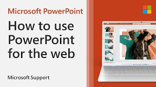 How to use PowerPoint for the web  Microsoft [upl. by Natsirhc]