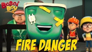 BoBoiBoy English S3EP16  Fire Danger [upl. by Eey]