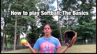 How to play Softball The Basics [upl. by Hakeber]