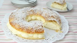 Roscón de Reyes de Hojaldre Relleno de Nata [upl. by Gardia18]