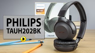 Słuchawki nauszne PHILIPS TAUH202BK [upl. by Inanaup]