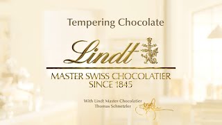 Tempering Lindt Chocolate [upl. by Arikahs]