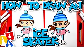 How To Draw An Ice Skater [upl. by Lluj776]