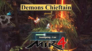 Demons Chieftain Mir4 Request Mission [upl. by Forest308]