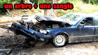 Comment arracher le moteur dune voiture [upl. by Idoj]