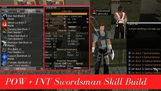 🎮POW  INT Swordsman  Skill Build  Cap 135  RAN PH Klasik [upl. by Llednil]