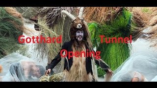 Gotthard Tunnel Opening Ritual Shocking [upl. by Munmro]