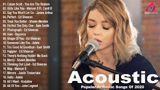 Acoustic 2022  The Best Acoustic Covers of Popular Songs 2022 [upl. by Gnoy]