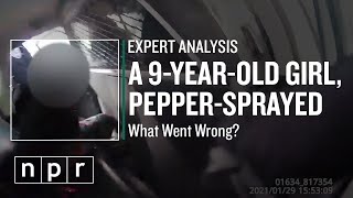 A 9YearOld Girl PepperSprayed By Police Experts Breakdown What Went Wrong  NPR [upl. by Danuloff559]