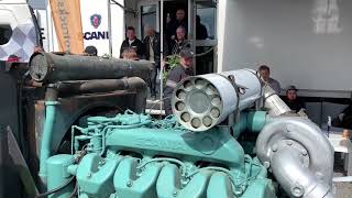 Scania 141  The sound of a straight pipe Scania V8 engine [upl. by Schell]