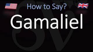 How to Pronounce Gamaliel CORRECTLY [upl. by Eenttirb]