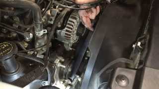 Ford 46L 54L V8 Engines Serpentine Belt Replacement [upl. by Norha]