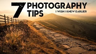 7 SIMPLE photography TIPS I wish I knew EARLIER [upl. by Newberry387]