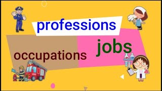 DIFFERENT OCCUPATIONS AND WHAT THEY DO  JOBS AND PROFESSIONS IN ENGLISH [upl. by Yruama]