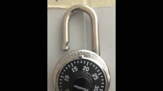 How to Open Your Combination Lock [upl. by Bernardine]