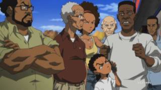 The Boondocks S03E13  Fried Chicken Scene HD [upl. by Ninerb]