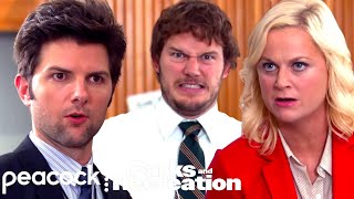 Parks and Recreation  War at Pawnee High Episode Highlight [upl. by Cristi]