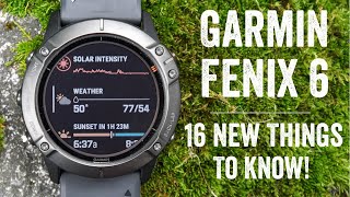 Garmin Fenix 6 Review 16 New Things To Know BaseProSolar [upl. by Slotnick]