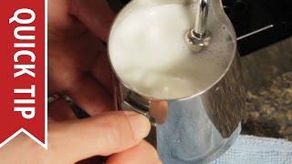 How to AutoFroth Milk for Lattes [upl. by Reinert]