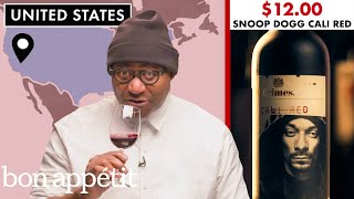 Sommelier Tries 20 Red Wines Under 15  World of Wine  Bon Appétit [upl. by Ehrenberg655]